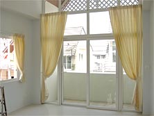 ผ้าม่านจีบ เมอริทเพลส ลาดพร้าว87 Merit Place