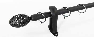 ราวผ้าม่านผลิตจากเหล็ก ขนาด25มม. 