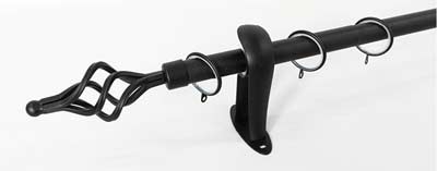 ราวผ้าม่านผลิตจากเหล็ก ขนาด25มม. 