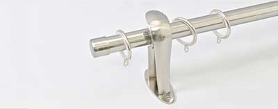 ราวผ้าม่านผลิตจากเหล็ก ขนาด25มม. 