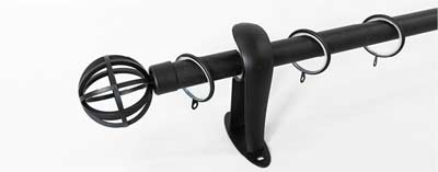 ราวผ้าม่านผลิตจากเหล็ก ขนาด25มม. 