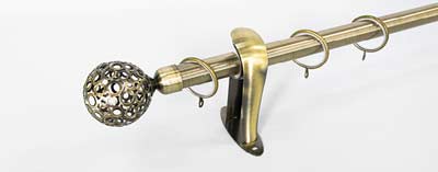 ราวผ้าม่านผลิตจากเหล็ก ขนาด25มม. 