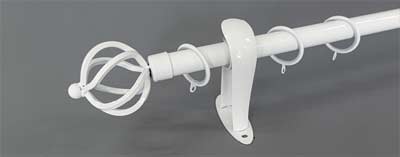 ราวผ้าม่านผลิตจากเหล็ก ขนาด25มม. 