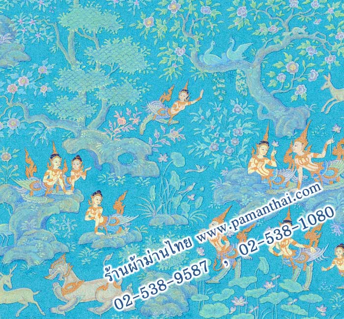 ลายป่าหิมพานต์ รหัส RAT-501