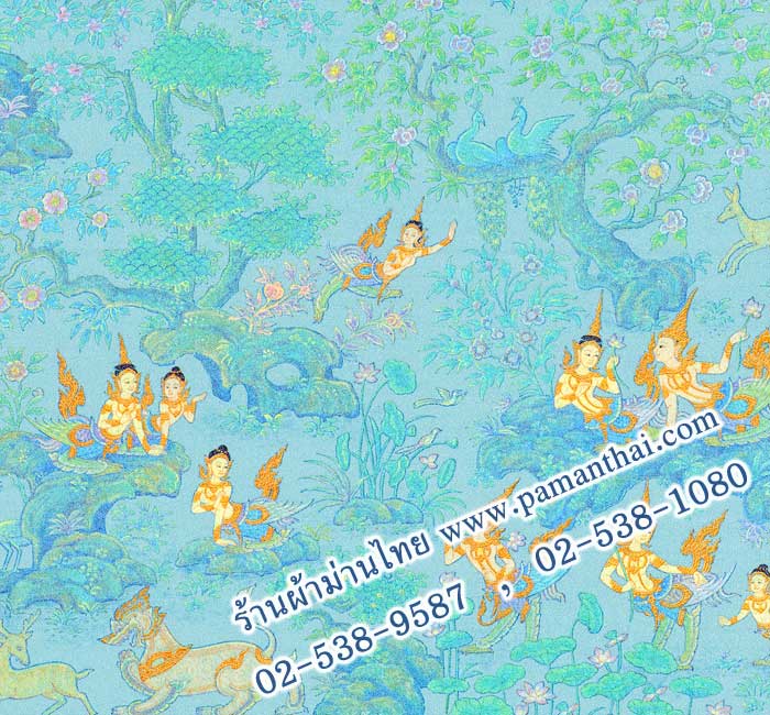 ลายป่าหิมพานต์ รหัส RAT-502