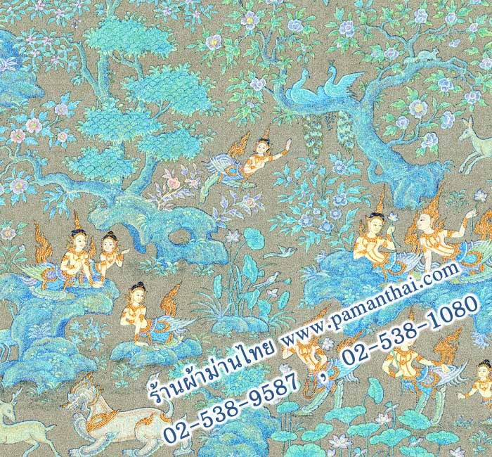 ลายป่าหิมพานต์ รหัส RAT-503